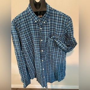 L.L. Bean 100% cotton button up